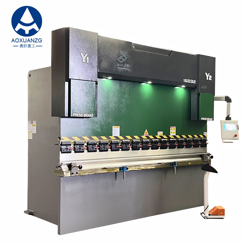 China 6mm Carbon Steel 3200mm CNC Hydraulic Press Brake For Bending Folding Machine Price on sale