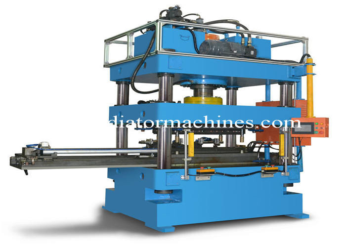 China Condenser Header Pipe Punching Machine , Automatic Punching Machine For D Tubes on sale