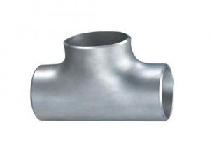 China Nickle Alloy 2 inch Butt Weld Tee Fittings Reasonable Price Stainless Steel Seamless Hydraulic Butt Weld Tee Pipe on sale