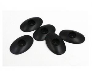 China Black Oval Small Plastic Container Tray For Cosmetic Bottles Plastic Bottle on sale