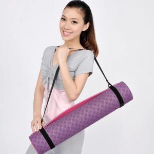 China Portable Yoga Mat Holder Strap , Fitness Gym Adjustable Shoulder Carrying Straps on sale