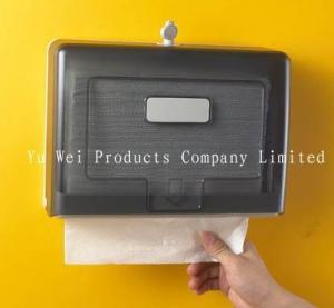 China Wall Mounted M Fold Hand Towel Dispenser Toilet Paper Holder Tissue Dispenser on sale