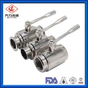 China Mini Full Bore Ball Valve Pneumatically Actuated  Beverage Industries Use on sale