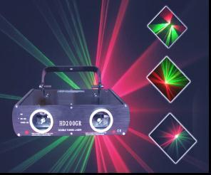 China Double Head Red+Green Laser Light (YB-200GR) on sale