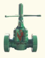 China High Pressure Mud Valve 4 5000psi Manual Flanged End(Type: WOG) Quick Connection on sale