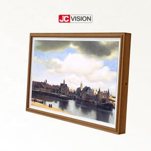 China JCVISION LCD Digital Photo Frame 32 Inch Elegant Art Wall Mounted Digital Photo Frame on sale