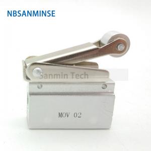 China NBSANMINSE MOV 1/8 G Thread Mechanical Valve Pneumatic Control Air Valve Roller push selection for Package machine Autom on sale