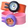 Buy cheap Silicone Slap Watch w/ Rabbit Design, Customized Logos/Designs are Welcome, Good from wholesalers