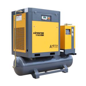 China Directly factory price Germany 5.5kw All-in-one Combined fixed speed screw air compressor for sale on sale