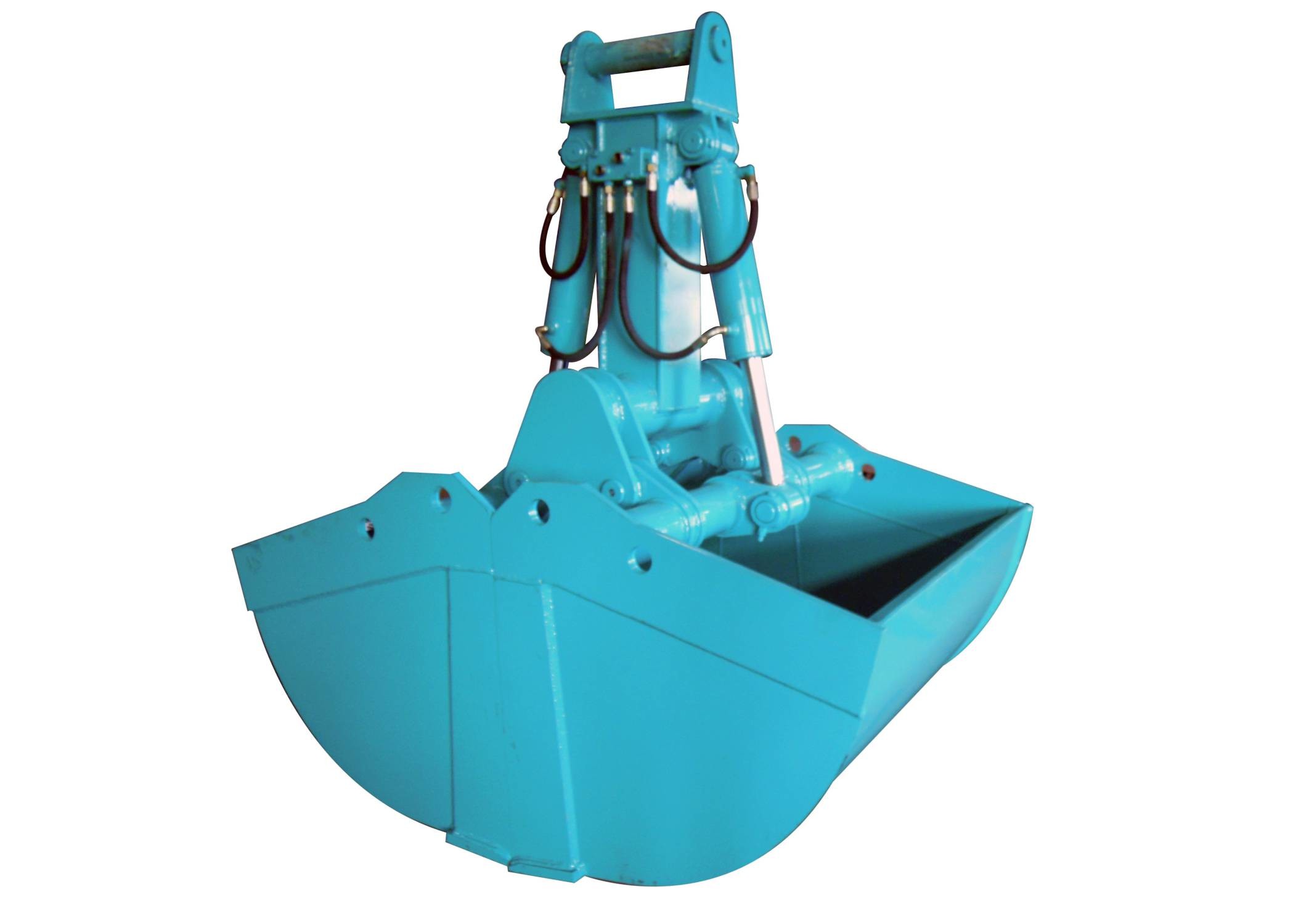 China 2 Cylinders 1200L Excavator Spare Parts Excavator Attachments Excavator Hydraulic Clamshell Bucket on sale