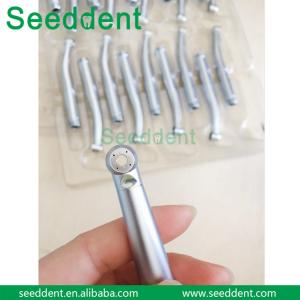 Best New product Dynal LED high speed air turbine push bottom handpiece Four water spray handpiece wholesale