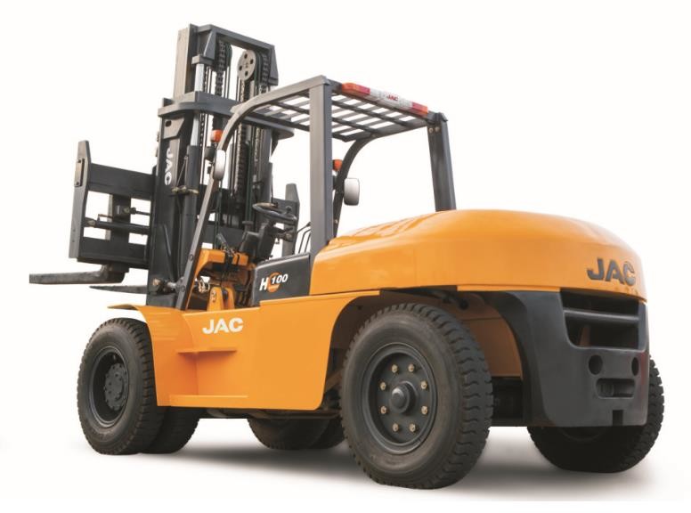 Cheap Heavy Machinery Counterbalance Diesel Forklift Truck 10 Ton Large Capacity for sale