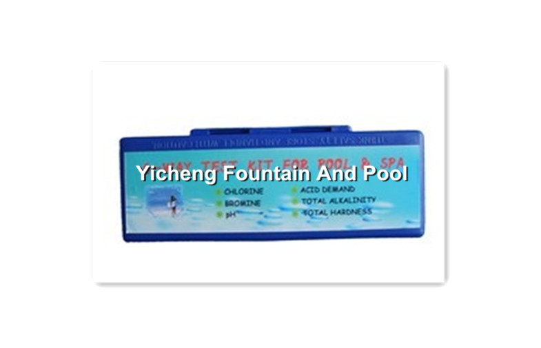 China 6 Solution Ways Swimming Pool Cleaning Systems Test Kit Total Hardness on sale