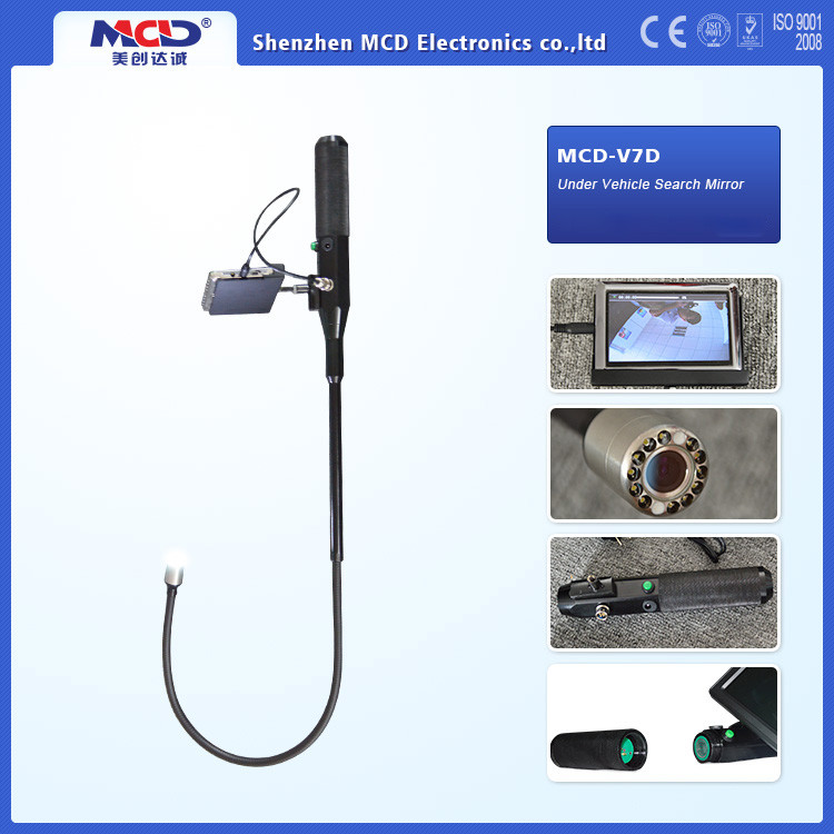China IP68 5 LCD Under Vehicle Inspection Camera with DVR Video Recording Function on sale
