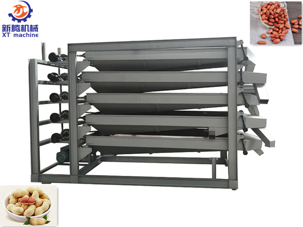 Best 8 ton/h Peanut Grading Machine 5 Layers For Seed Separating wholesale