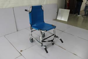 China 90CM 2 Fold Convertible Wheelchair Cum To Stretcher Hospital Ambulance Aluminum Alloy on sale
