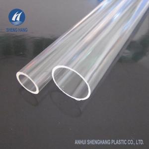 China Clear Acrylic PMMA Cylinder Transparent Plexiglass Pipe 80mm Outer Dia on sale