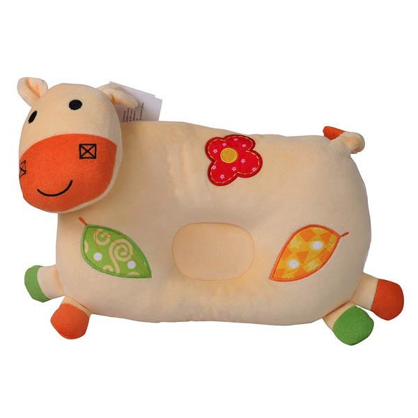 28cm Plush Cow Pillow Multicolor Premium Polyester Fiber Material