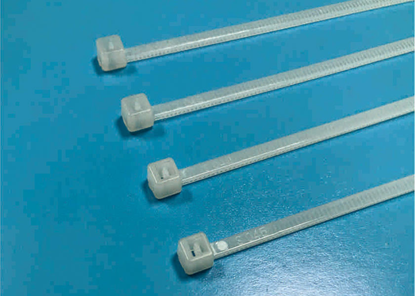 Best Non Releasable Wire Zip Ties , Nylon Wire Ties With 10mm Max Bundling Diameter wholesale