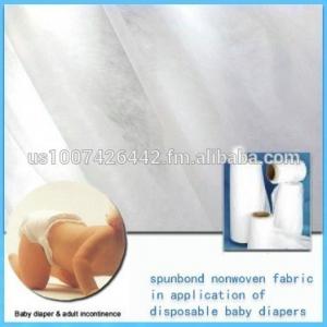 China Supply PE/PP Bicomponent Spunbond Nonwoven fabrics,White color,NONWOVEN FRBRICS on sale