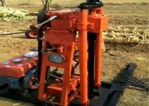 China Portable 50 Meters Easy Operation Trailer Mounted Drilling Rigs For Exploration on sale