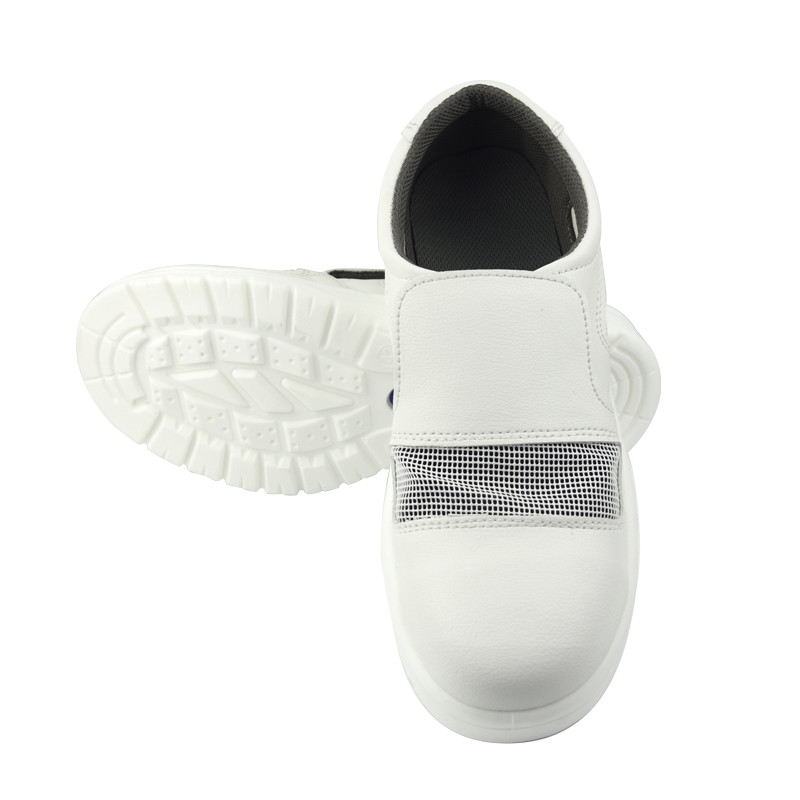 Buy cheap White PU Leather Upper Material ESD Anti Static Safety Shoes Unisex Gender Steel from wholesalers