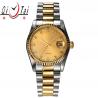 Buy cheap SS and Gold combined colors noble gentleman luxury timepiece with date window from wholesalers