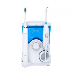 China 2 In 1 Nicefeel Water Flosser And Toothbrush With 600ml Water Tank on sale