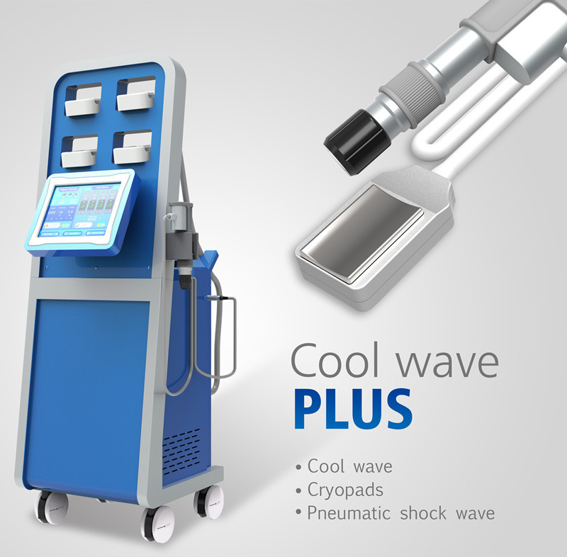 China Cryolipolysis Fat Freezing Machine Combine CRYO And Shock Wave Therapy on sale