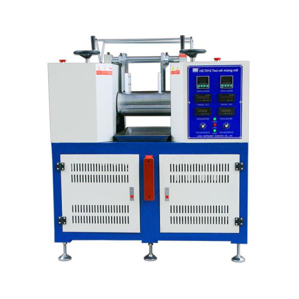 Cheap 2.2KW Plastic Testing Machine / Two Roll Rubber Open Mixing Mill Machine for sale