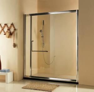 China Hot sell self-cleaning Bathroom Sliding Shower Doors /Frameless Glass Shower Door on sale