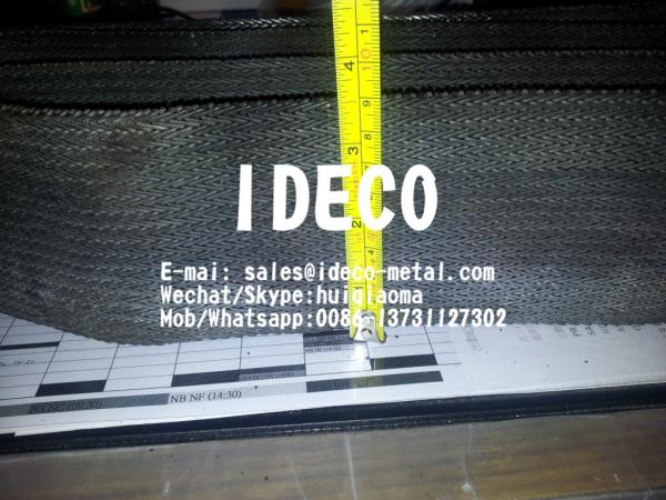 Cheap Cordweave Compound Balance Weave Wire Mesh Conveyor Belts, Chevron Weave Baking Bands, Biscuit Oven Mesh Belting for sale