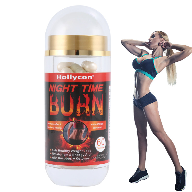 China Private Label Healthcare Supplements OEM Support Weight Loss Night Time Fat Burn Capsules on sale