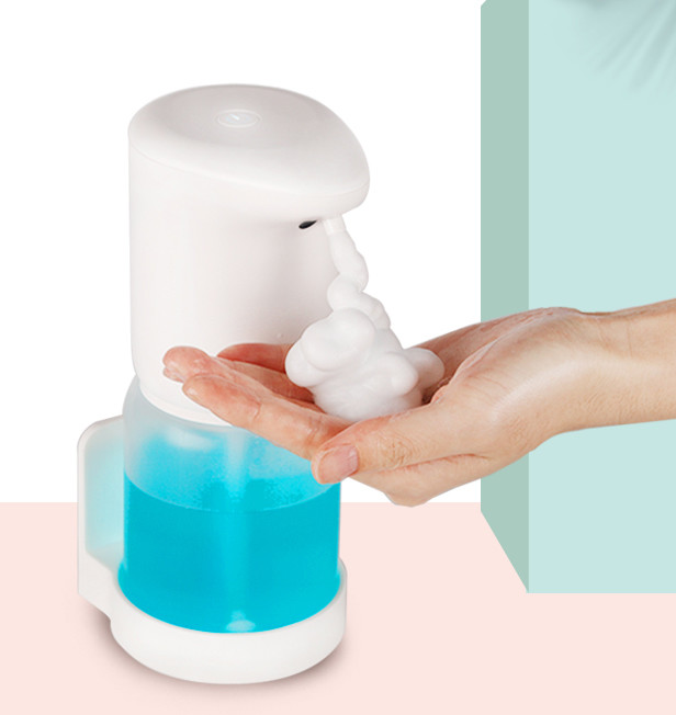 China IPX5 Wall Mounted Sensor Soap Dispenser For Camping Hand Washing Machine 400ML on sale