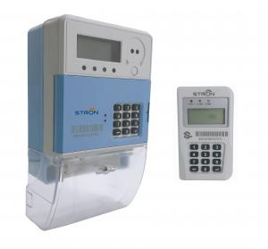 China ISO 9001 Single Phase Kwh Meter , 80mA Prepay Power Smart Meter on sale