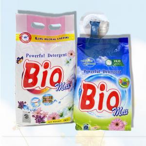 China OEM High Effective Plastic Bags 1KG to Laundry Powder Household Cleaning Cleaning Products Washing Detergent Soap Powder on sale