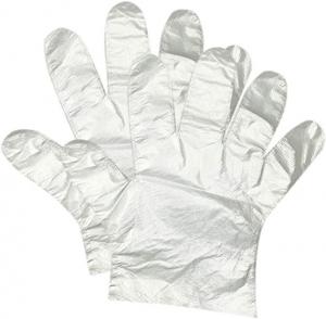 China Plastic Disposable Food Prep Gloves Transparent For Food Service Cleaning on sale