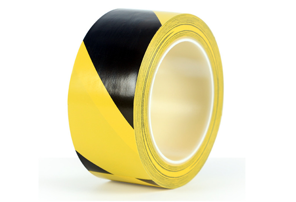 China ODM RoHS Black Yellow Insulation Tape PVC For Air Conditioner Protection on sale