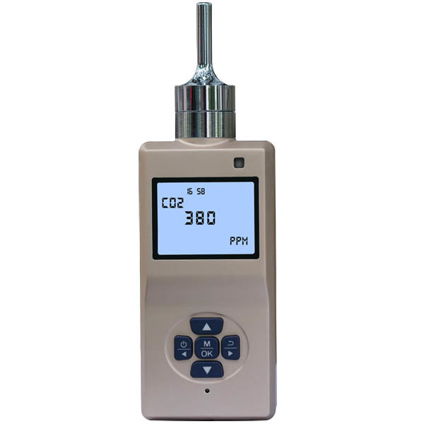 Cheap Portable pump-suction Carbon dioxide(CO2) gas detector for sale