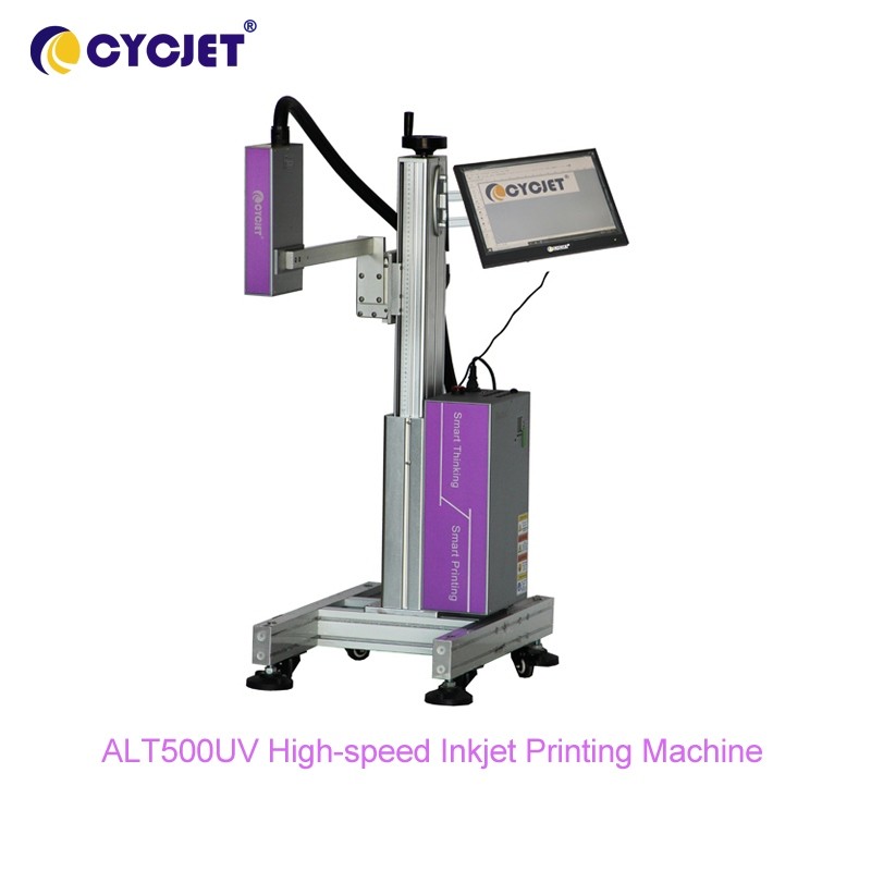 China SS Body UV Ink High Resolution Inkjet Printer 54mm Large Character Printing Machine on sale