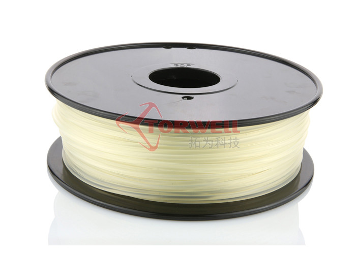 Best ABS / PLA 3D Printer ABS Filament Transparent Color , Conductive Plastic Filament wholesale