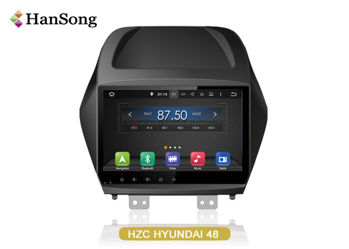 Best Hyundai Ix35 Car Dvd Player 1024X600 Hd  Screen Support  Tpms , Android Car Stero wholesale