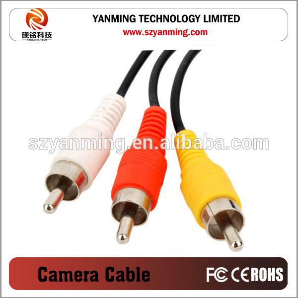 China USB to Stereo 3RCA av Cable on sale