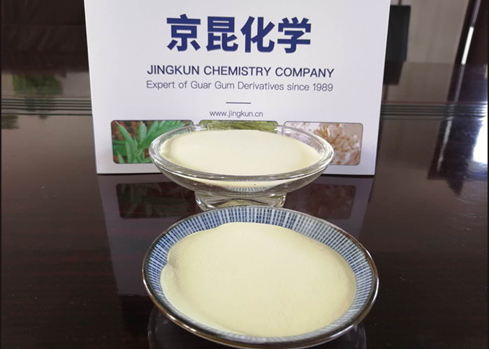 China Guar Hydroxypropyltrimonium Chloride CAS 65497-29-2 For Paper Making JK-820 on sale