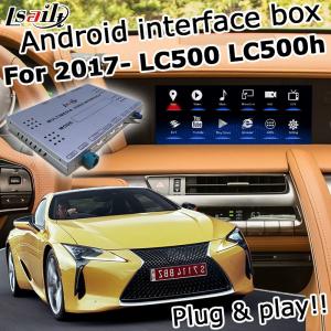China Lexus LC500 LC500h GPS Navigation Box video interface optional wireless carplay and android auto youtube Google play on sale