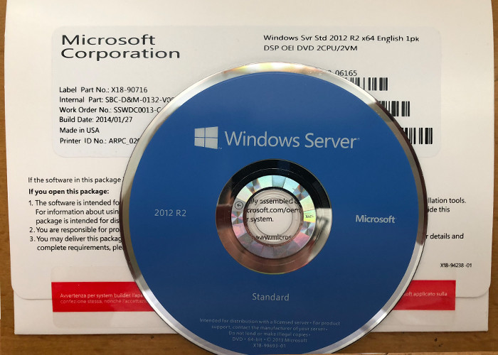 Best 100% Original Windows Server 2012 R2 Versions With Essentials Warranty wholesale