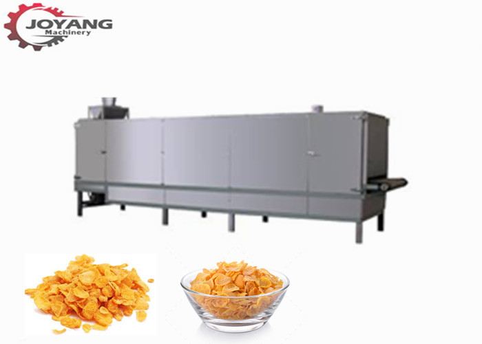 Best Great In Taste Puffed Corn Snack Making Machine Cereal Corn Flakes Extruder wholesale