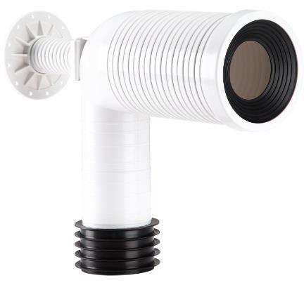 Cheap Non Toxic Toilet Pan Connector , Injection Forming Plumbing Toilet Waste Pipe for sale