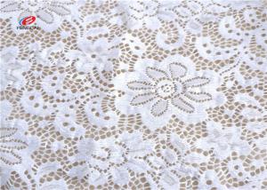 China 170gsm 90% Nylon 10% Spandex Lace Fabric For Underwear on sale