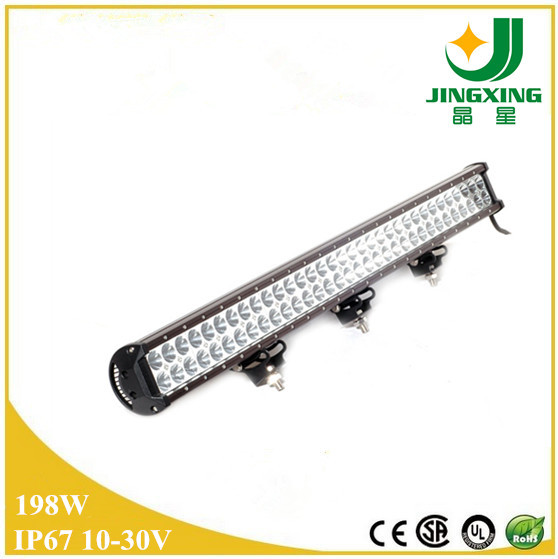 China 28 inch offroad led light bar 198w double row led off road light bar on sale